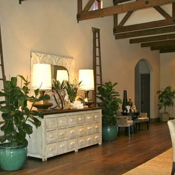 Buffet in Dining Room/ Hallway