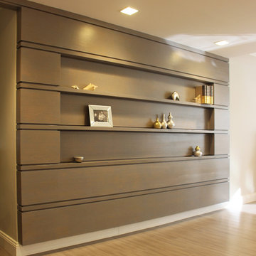 Built-in feature wall