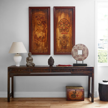 Carved Shanxi Console Table