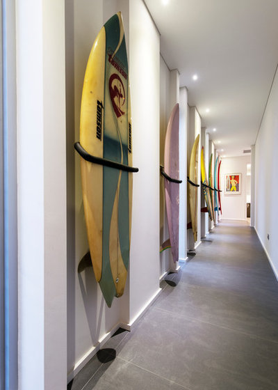 Contemporary Hallway & Landing by Vivendi - Luxury Home Builders