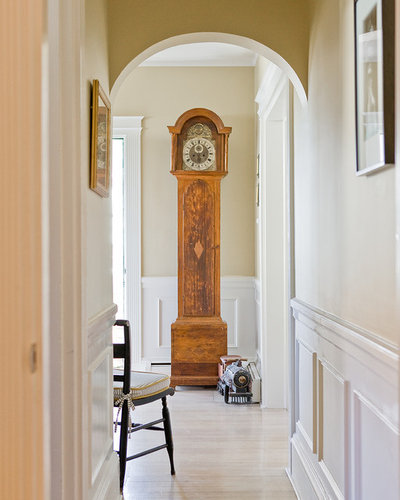 Traditional Hallway & Landing by Christine Tuttle Design