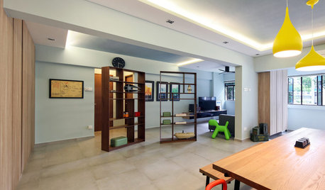 Houzz Tour: A Bachelor Pad Draws Light In by Opening Up Spaces