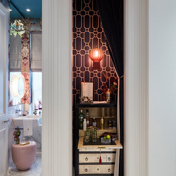 Coat cupboard come drinks cabinet