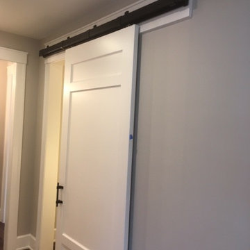Coffered Ceilings/Interior Barn Door