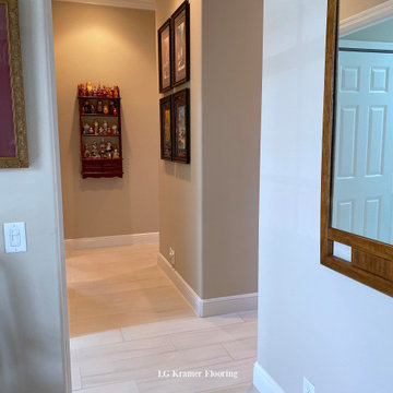 Completed Tile Hallway | Country Meadows | Palmetto, FL