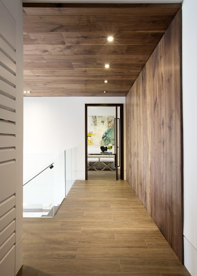 Contemporary Hall by DKOR Interiors Inc.- Interior Designers Miami, FL
