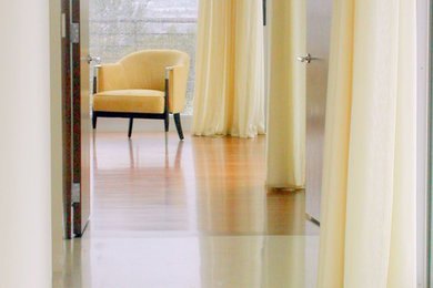 Inspiration for a timeless hallway remodel in Los Angeles