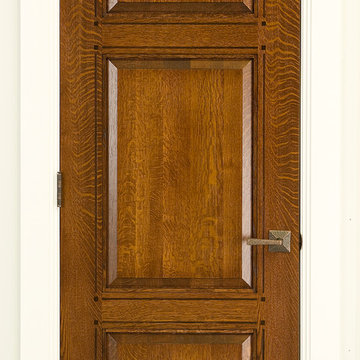 Craftsman Doors 3-panel Quartersawn White Oak