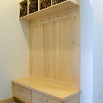 Crystal Cabinets- Contemporary Back-hall Bench
