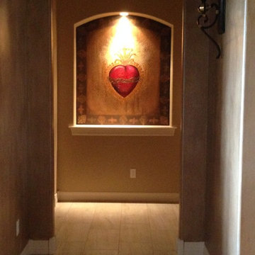 Custom art avail at Corrales Decor, "Sacred Heart"