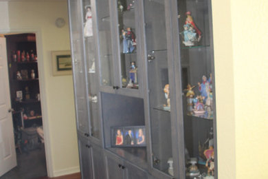 Custom Built-In Display and Storage Cabinetry