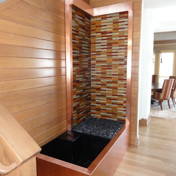 Custom Copper and Tile Water Feature - Salem, WI