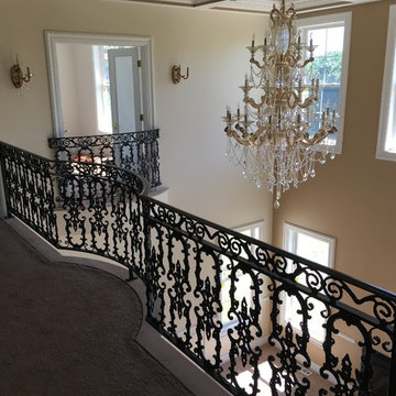 Custom Ornamental Wrought Iron Balcony Railing
