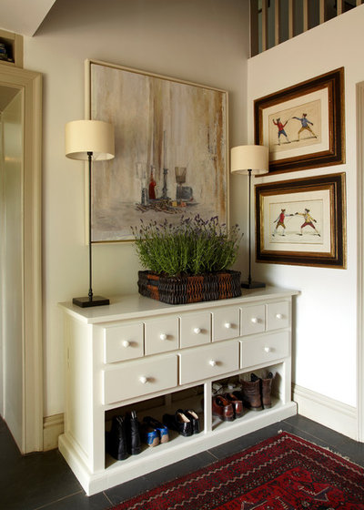 Country Hallway & Landing by Stephanie Dunning Interior Design