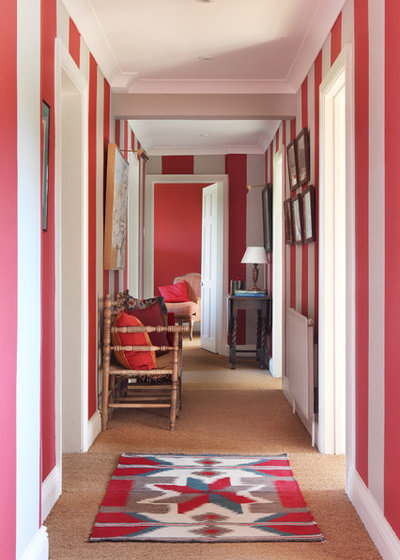 Country Hallway & Landing by VSP Interiors