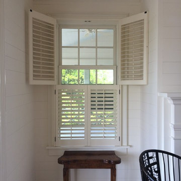 Double Hung Interior Plantation Shutters