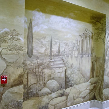 Elegant Italian Mural