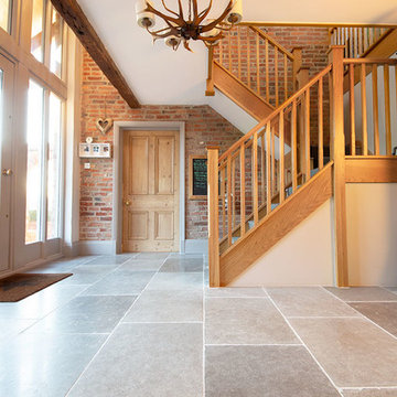 Family Home: Farrow Grey Tumbled Limestone