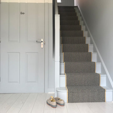 Family home: hall, stairs & landing