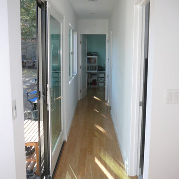 First Floor Hall - Sliding door accesses the back yard