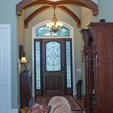 Foyer of The Birchwood Plan #1239