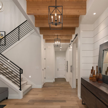 Foyer with Accent Stair Runway