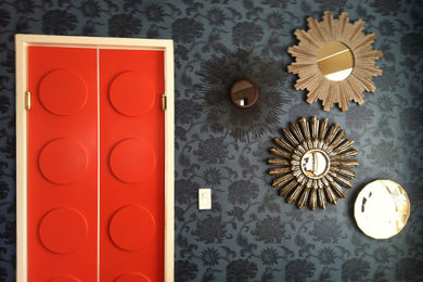 Inspiration for an eclectic hallway remodel in New York