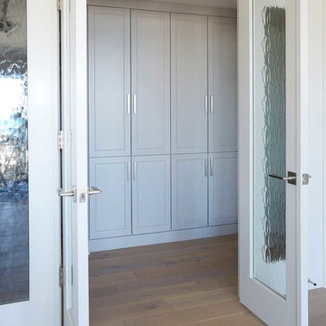 French Doors with "Double Flemish" Decorative Glass