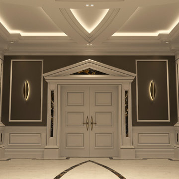 Genius Collection - Hallway Door with Pediment