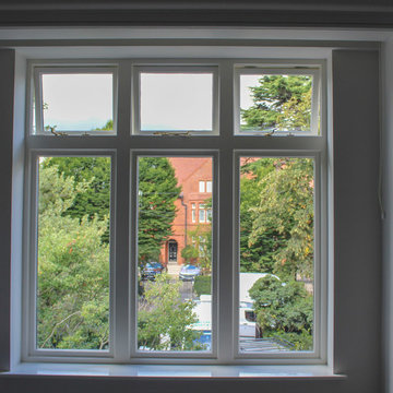 Georgian Home in Dublin - windows and french doors