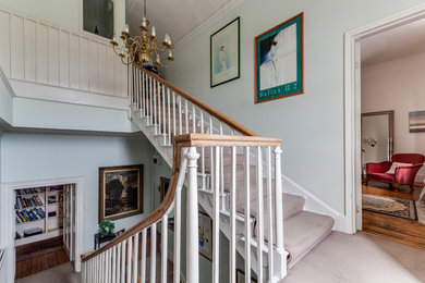 Inspiration for a traditional staircase in Sussex.