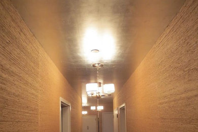 Hallway - mediterranean hallway idea in Bridgeport