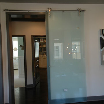 Glass Barn Doors