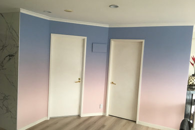 Gradient Hues for Feature Wall in NZ
