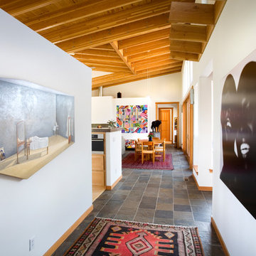 Hall into Living