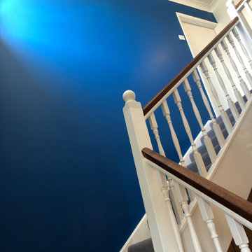 Hall stairs and landing
