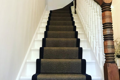 Photo of a medium sized victorian staircase in Kent.