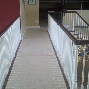 Hallway look of the staircase