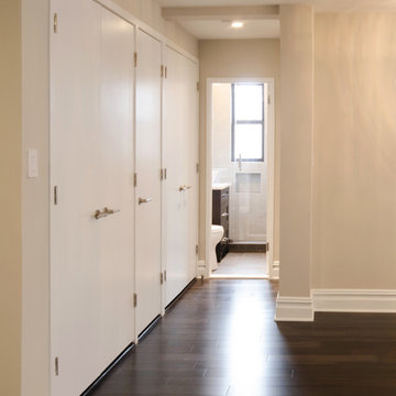 Hallway - Modern Glam Apartment Renovation