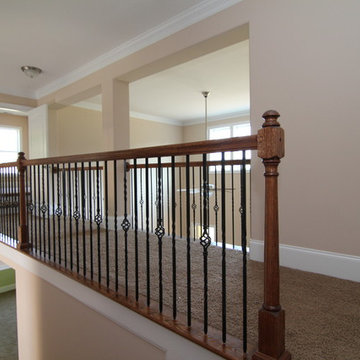 Hallway railing