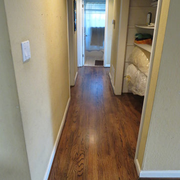 Hardwood floor Re-finish