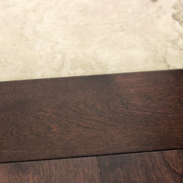 Hardwood transitions mouldings and stripes (to tile, carpet, vinyl etc)