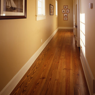 Heart Pine Wide Plank Floor