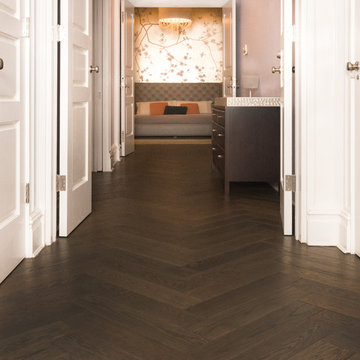 Herringbone Wood Floors - West Village, NYC