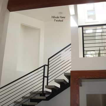 Hollywood Hills Residential Remodel Interior Stairway