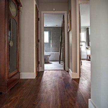 Home Flooring: Salvaged Walnut Lumber