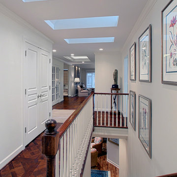 Home Renovation w Hallway Skylights