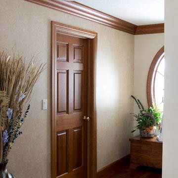 Interior Door - Cherry 6 Panel Solid Wood