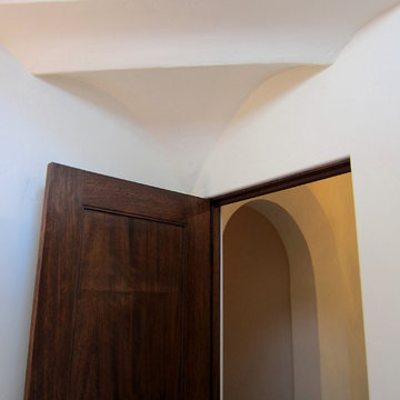 Interior Plaster Details in small Spanish Home in Santa Barbara CA