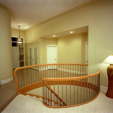 Iron Spindles and Curved Railings